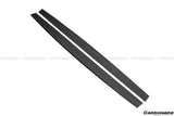 2014-2020 BMW  M4 F82 F80 M3  MP Style Carbon Fiber Side Skirts Under Board