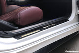 2014-2021 Mercedes Benz C217 S63  S65 AMG Coupe OE Style Dry Carbon Fiber Door Sills Steps Cover
