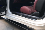 2014-2021 Mercedes Benz C217 S63  S65 AMG Coupe OE Style Dry Carbon Fiber Door Sills Steps Cover