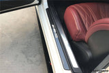 2014-2021 Mercedes Benz C217 S63  S65 AMG Coupe OE Style Dry Carbon Fiber Door Sills Steps Cover