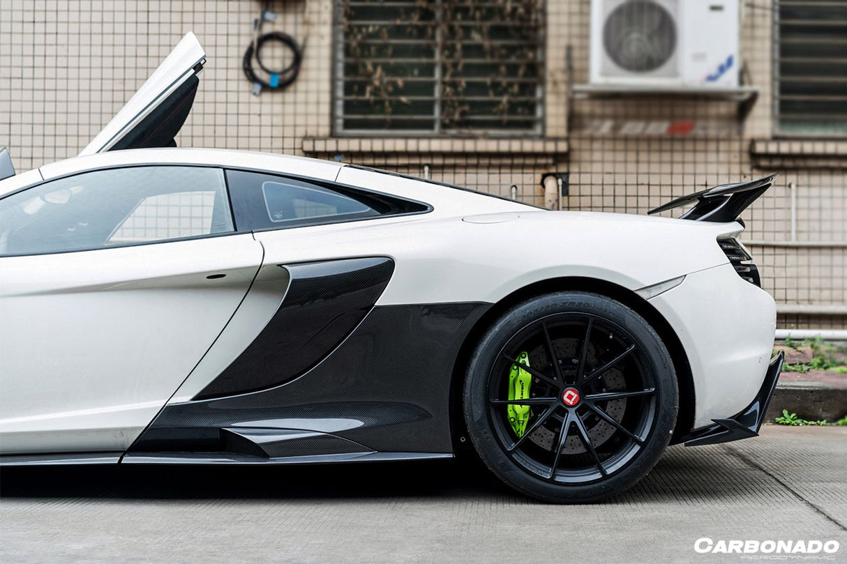 2014-2017 McLaren 650S OEM Style Carbon Fiber Tuning Veins Intake Blades