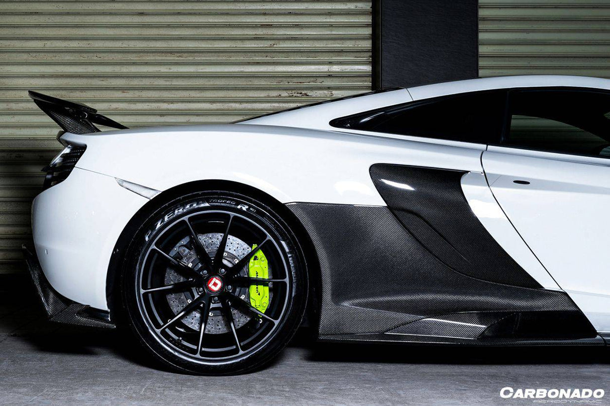 2014-2017 McLaren 650S OEM Style Carbon Fiber Tuning Veins Intake Blades