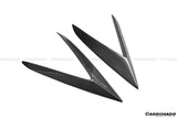 2015-2019 Lamborghini Huracan LP610 RZS Style Carbon Fiber Side Skirts Vent Canards