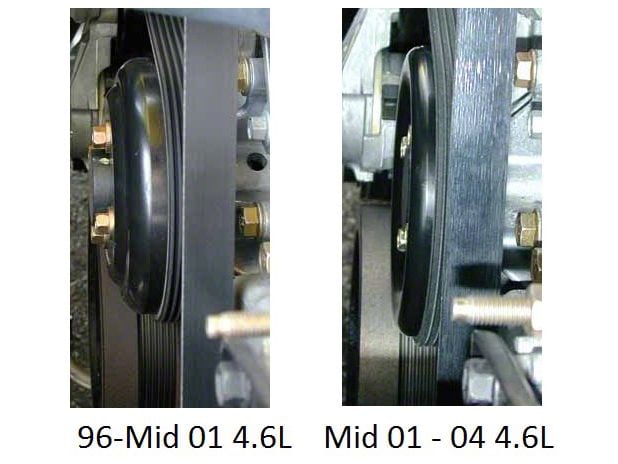 SR Performance Underdrive Pulleys (Late 01-04 Mustang GT)