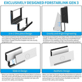 Starlink Gen 3 Router Mount | All-in-One Metal Wall Mount Kit