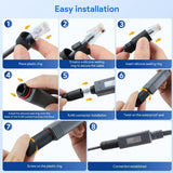 Starlink Mini 12V Power Kit | 150W PoE Injector & Splitter