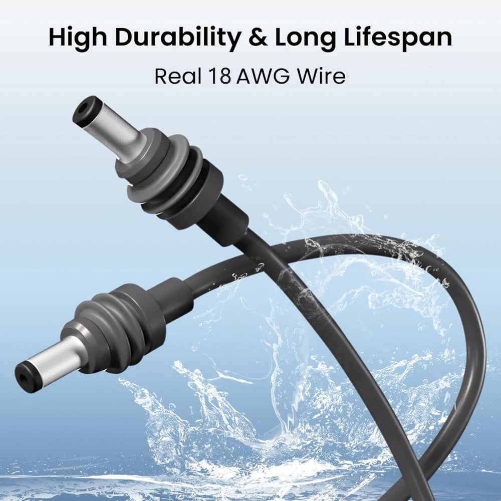 Starlink Mini DC Power Cable Replacement | Waterproof 18AWG | 2M-5M Options