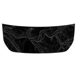 Stealth Black Arches National Park Topographic Map Hood Overlay (Printed Series) - 2021+ Bronco