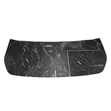 Stealth Black Badlands Topographic Map Hood Overlay (Printed Series) - 2021+ Bronco