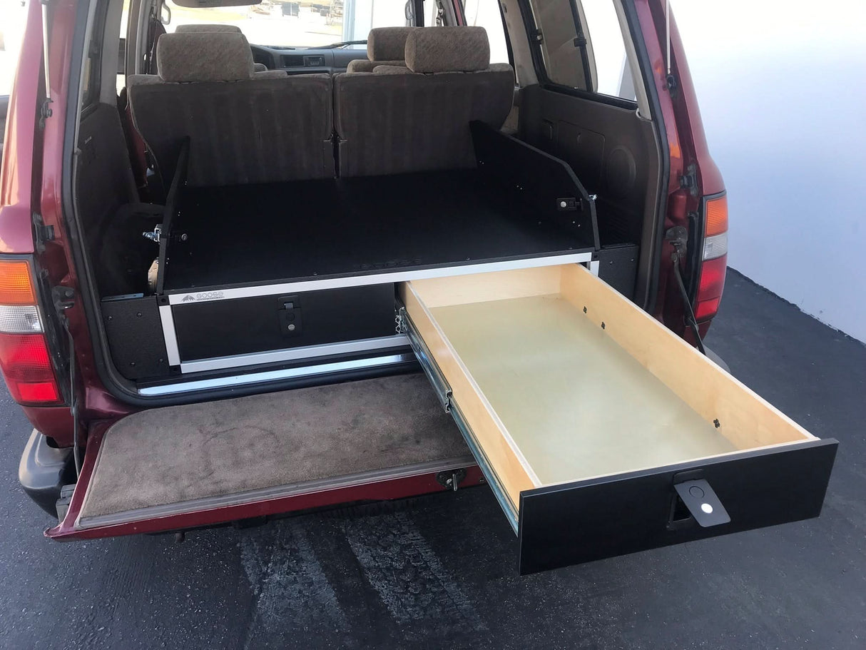 Stealth Sleep and Storage Package for Toyota Land Cruiser 1991-1997 80 Series - 43-3/8" W x 8" H x 40" D