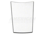 SpeedForm Modern Billet Steering Wheel Spoke Badge; Satin (05-09 Mustang)