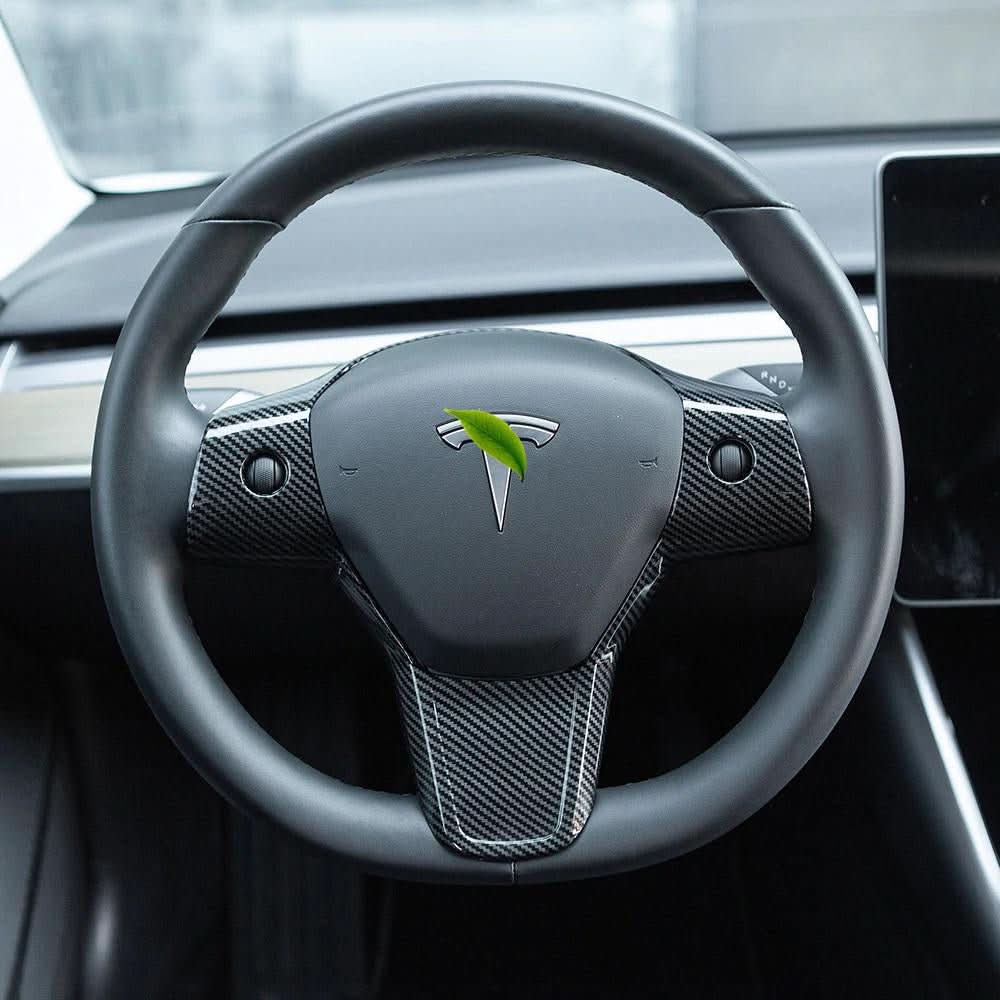 Steering wheel patch for Tesla Model 3 2021-2023.10 & Model Y 2020-2025.03