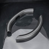 Steering Wheel Trim Covers for Model Y Juniper / Model 3 Highland | Real Dry Carbon Fiber