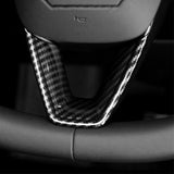 Steering wheel V-cover for Model 3 Highland & Model Y Juniper