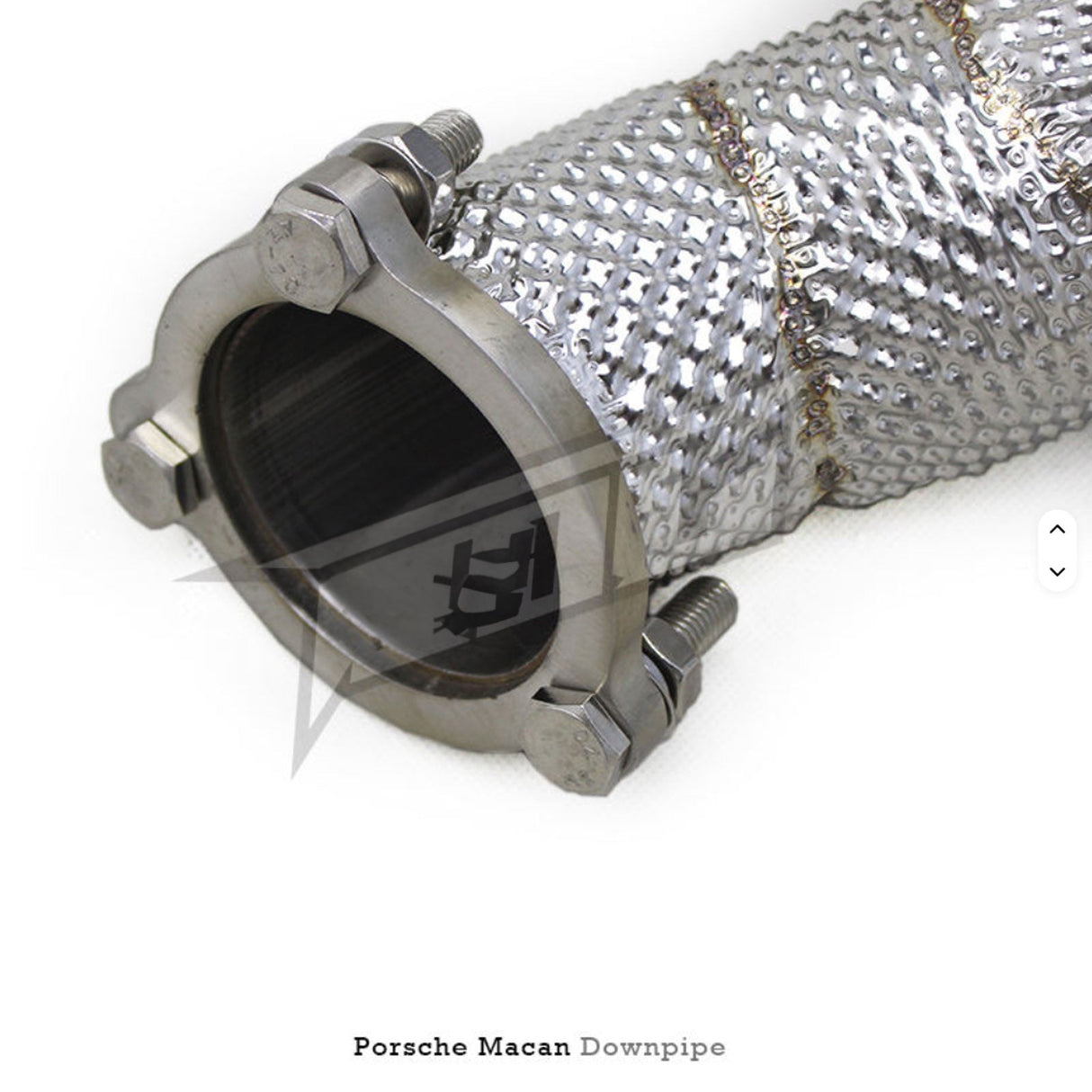 Straight Free Flow Stainless Steel Down Pipes for Porsche Macan Turbo GTS 3.6T