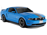 SEC10 Super Snake Style Stripes; Silver (79-23 Mustang)