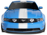 SEC10 Super Snake Style Stripes; White (79-23 Mustang)