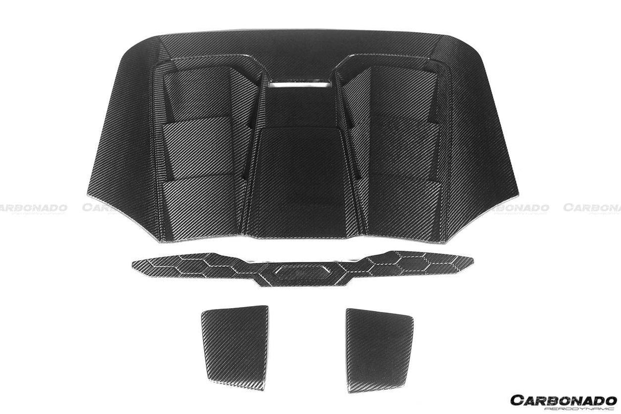2019-2023 Lamborghini Huracan EVO Spyder OD Style Carbon Fiber Engine Trunk