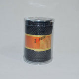 Universal 37-38CM Black Steering Wheel Cover Leather Needle Thread