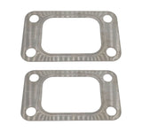 2x T6 Turbo Inlet Flange Gasket Garret Precision Borg Warner Stainless Steel USA