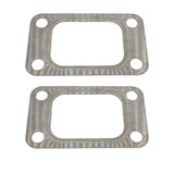2 x Pack Garrett T4 Turbo Inlet Flange Gasket 4 Bolt 304 Stainless Steel USA