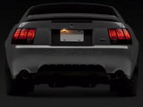 Raxiom Tail Lights; Black Housing; Smoked Lens (99-04 Mustang, Excluding 99-01 Cobra)