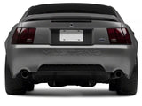 Raxiom Tail Lights; Black Housing; Smoked Lens (99-04 Mustang, Excluding 99-01 Cobra)
