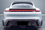 2020-2024 Porsche Taycan CADO Style Carbon Fiber Rear Diffuser  | Fits 4, 4S, GTS, Turbo, Turbo S, ST, CT