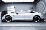 2020-2024 Porsche Taycan CADO Style Side Skirts | Fits 4, 4S, GTS, Turbo, Turbo S, ST, CT