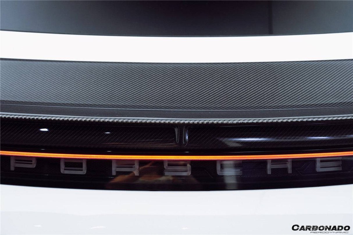 2020-2024 Porsche Taycan CADO Style Trunk Spoiler | Fits 4, 4S, GTS, Turbo, Turbo S