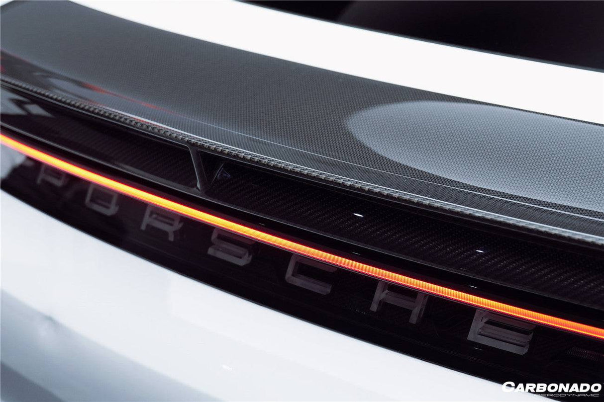 2020-2024 Porsche Taycan CADO Style Trunk Spoiler | Fits 4, 4S, GTS, Turbo, Turbo S