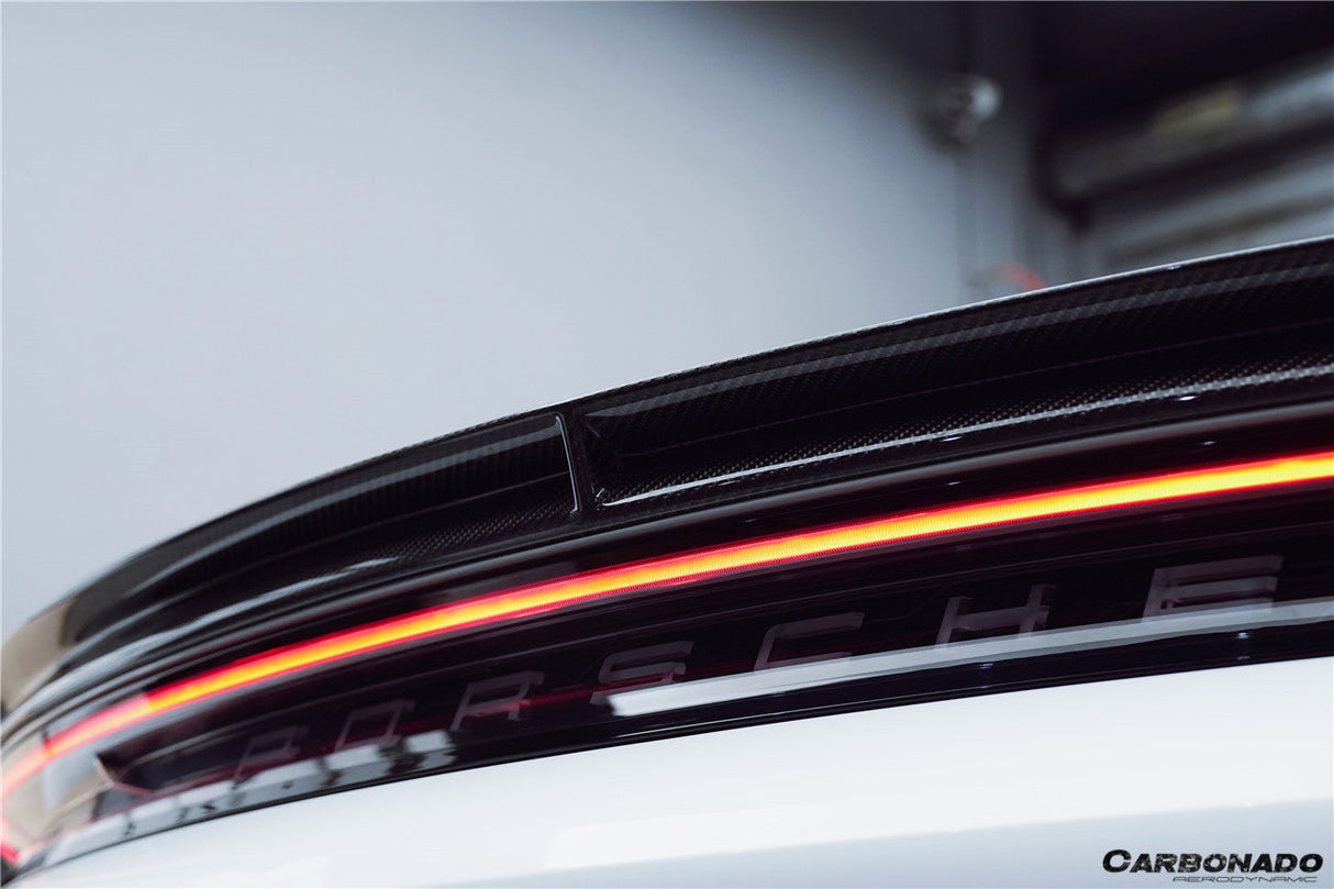 2020-2024 Porsche Taycan CADO Style Trunk Spoiler | Fits 4, 4S, GTS, Turbo, Turbo S