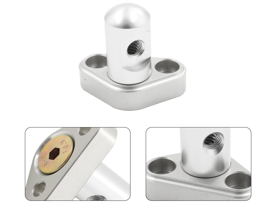 Throttle Cable Bracket Single Stud 98-99 Chevy LS1 Compatible with GM Throttle Body with 3" Linkage Cam