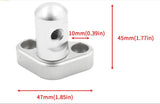Billet LS1 Throttle Cable Bracket for GM Throttle Body with 3" Linkage Cam