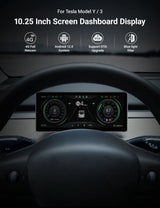 TESERY 10.25‘’ Android 4G Tesla Model 3 / Y Display LCD Instrument Dashboard Screen