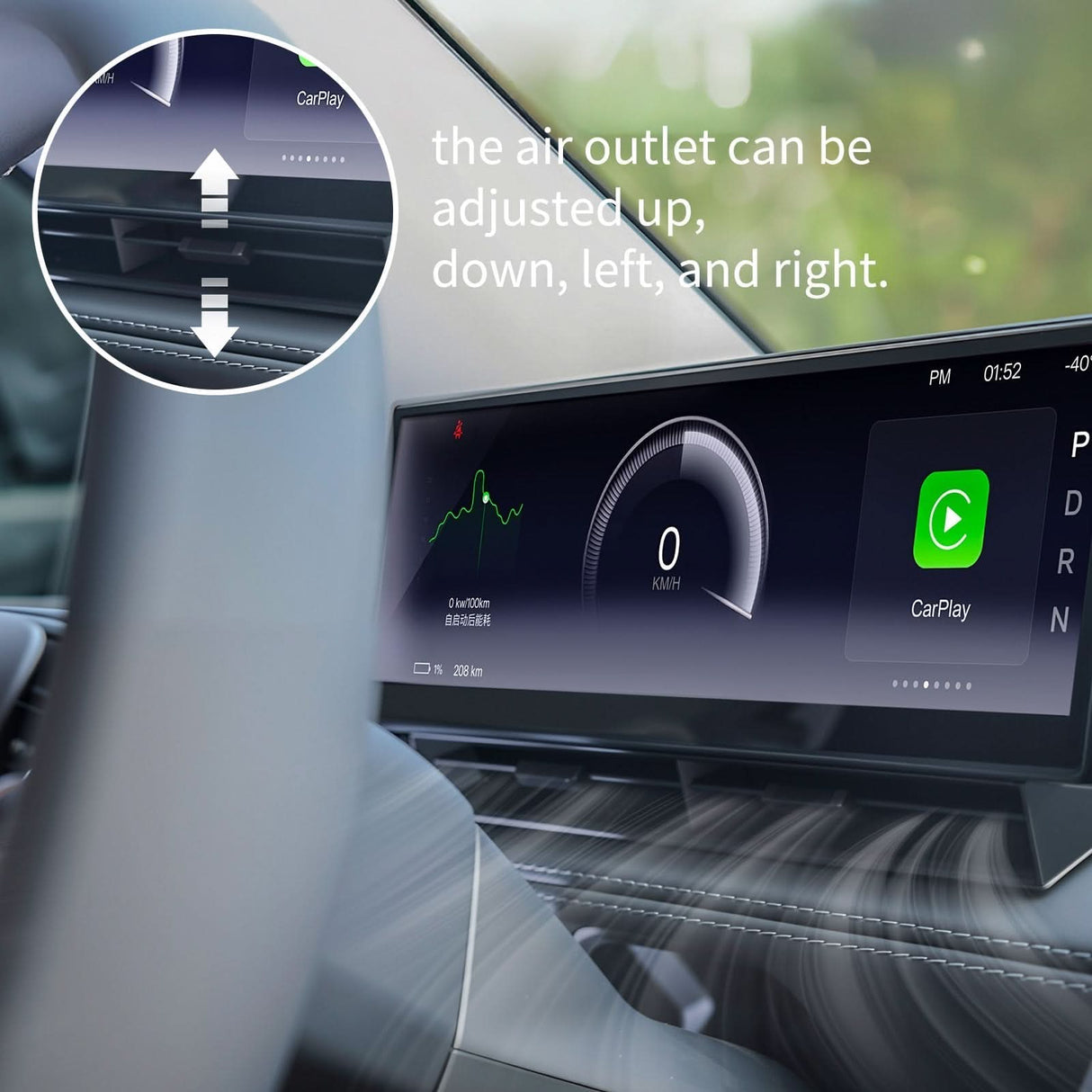 TESERY 10.88′′ Touch Screen Instrument Cluster Dashboard Display for Model 3/Y