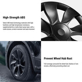 TESERY 18″ 19″ 20″ Wheel Covers for Tesla Model 3 / Model Y (4PCS)