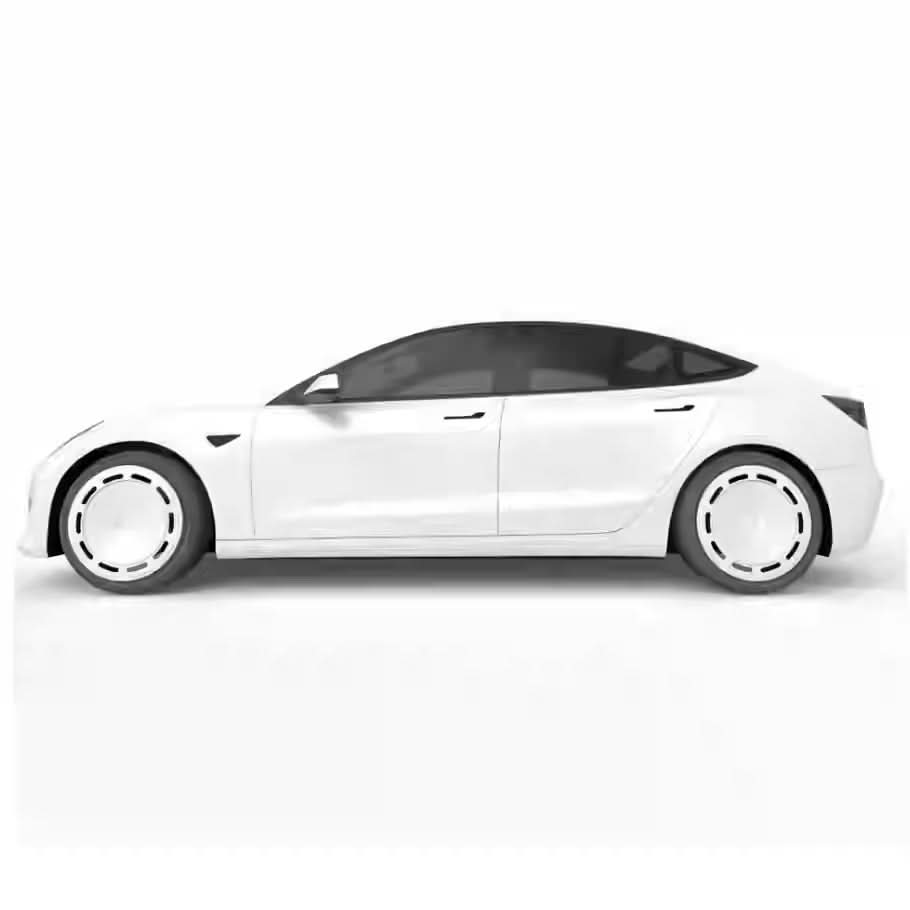 TESERY 18″ 19″ Wheel Covers for Tesla Model 3/Y (4PCS)