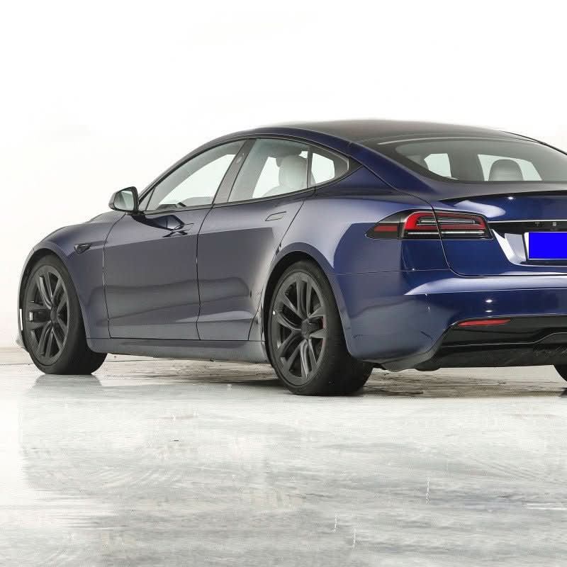 TESERY 18″ Wheel Caps S Plaid Style for Tesla Model 3 (4PCS)