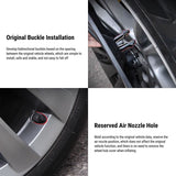TESERY 18″ Wheel Caps S Plaid Style for Tesla Model 3 (4PCS)