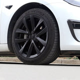 TESERY 18″ Wheel Caps S Plaid Style for Tesla Model 3 (4PCS)