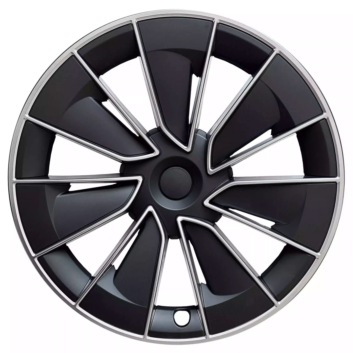 19" Gemini Performance-Style ABS Wheel Hubcaps for Model Y | 4-Piece Set | 5 Colors | 2 Styles | Tool-Free Install