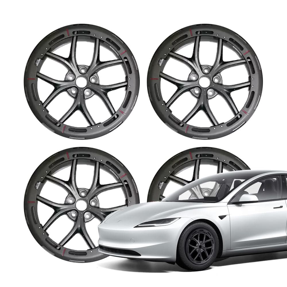 TESERY 19″ Wheel Covers for Model 3 (4PCS)