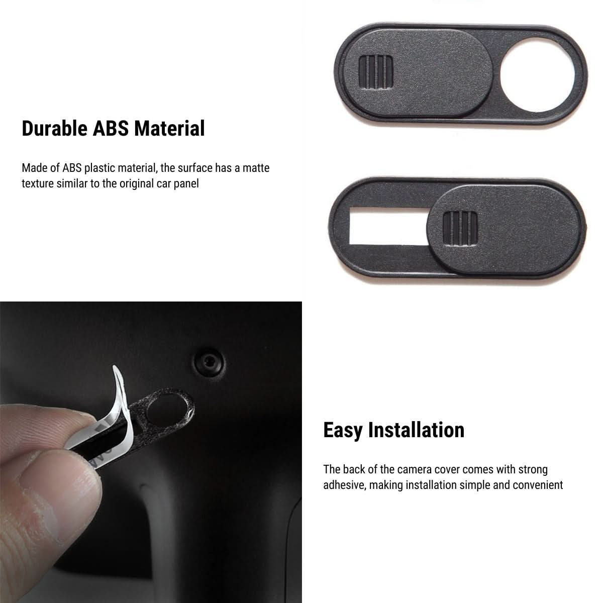 Tesery Camera Cover for Tesla Model 3 / Model Y (6 PCS)