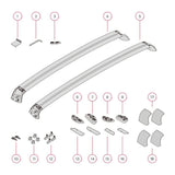 TESERY Roof Rack for Tesla Model 3 Highland / Model Y (Set of 2)