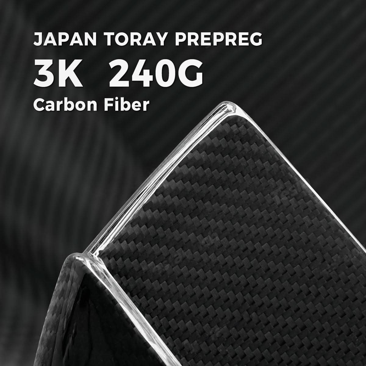 Carbon Fiber Mirror Covers for Model 3 / Y | Juniper Style | 3 Finishes | 3M Adhesive
