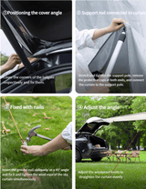 TESERY Tailgate Camping Tent for Tesla Model Y Juniper