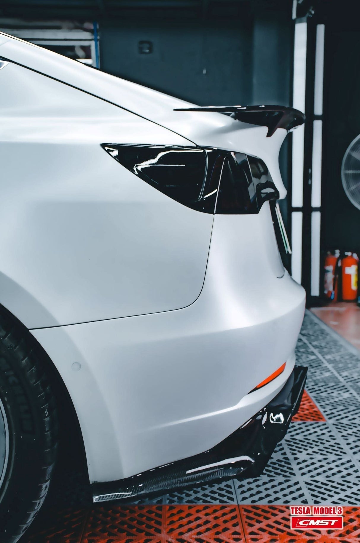 TESERY Tesla Model 3 Carbon Fiber Rear Spoiler Ver.3