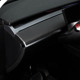 TESERY Tesla Model 3 / Y Dashboard Cover - Dry Carbon Fiber Interior Mods