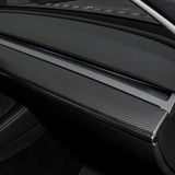 TESERY Tesla Model 3 / Y Dashboard Cover - Dry Carbon Fiber Interior Mods